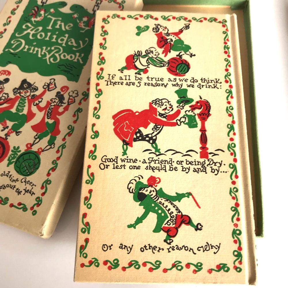 Vintage Holiday Drink Books (2) - Picture 6 of 16
